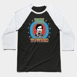 Retro Tour Style Townes Van Zandt Baseball T-Shirt